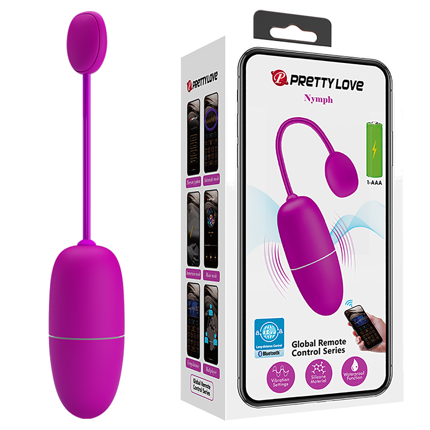 Huevo Vibrador Inteligente a Distancia