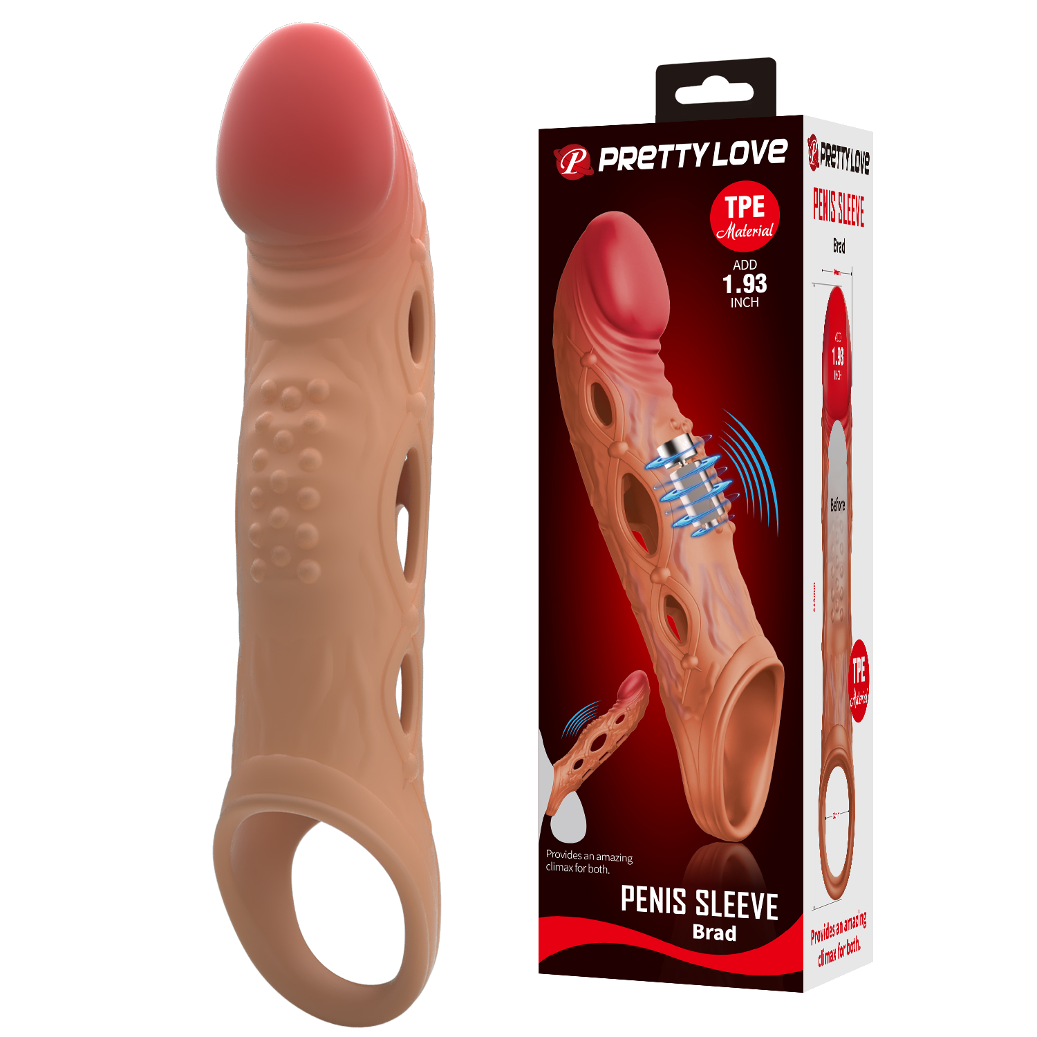 Manga Extensora Vibrante Masculina