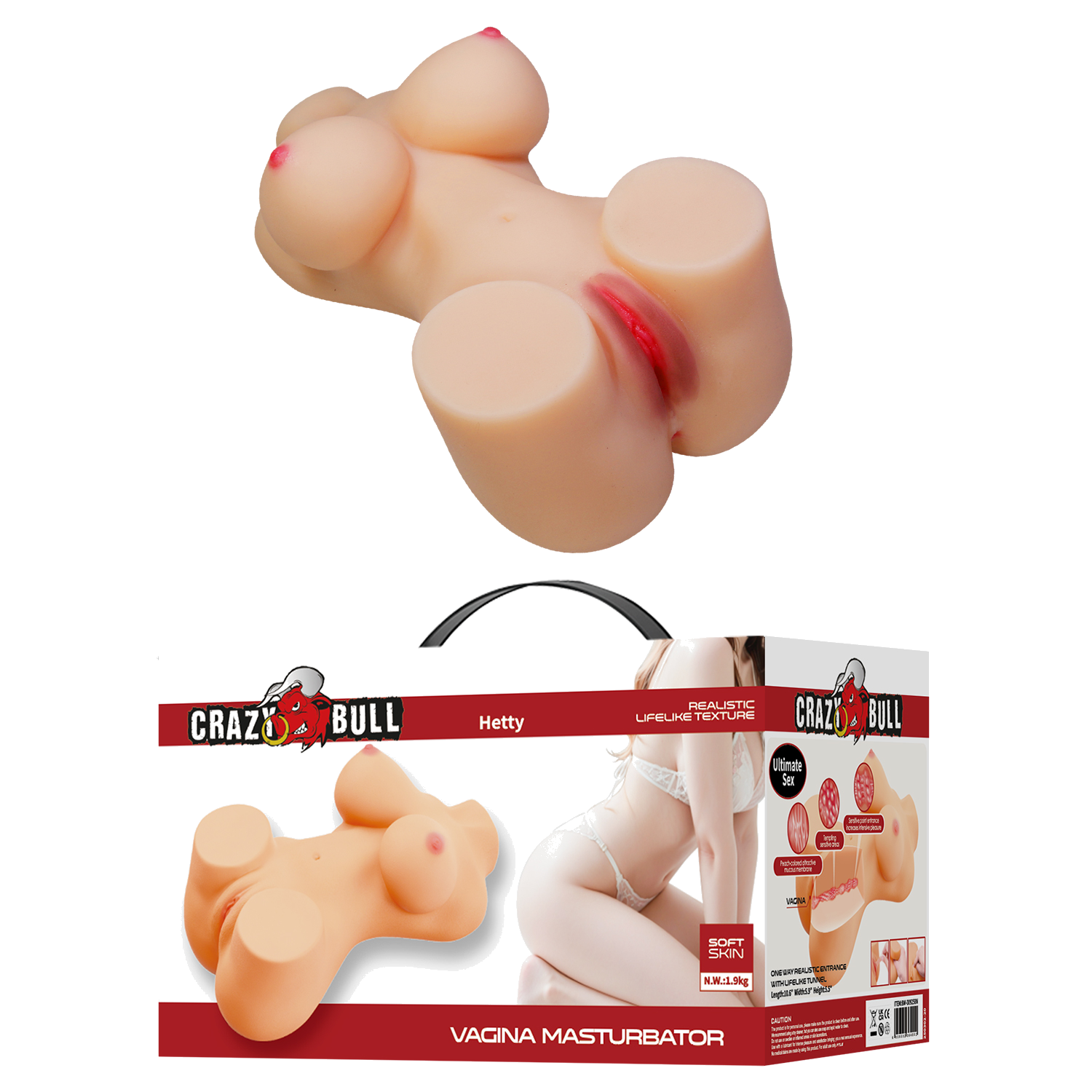 Estimulador Realista Sort Skin