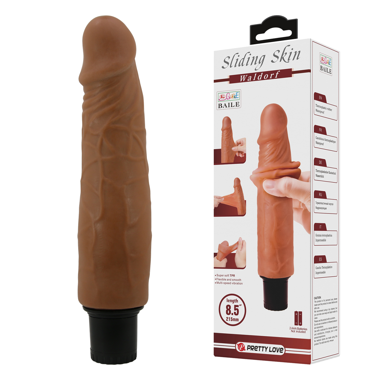 Vibrador Ergonómico Realista