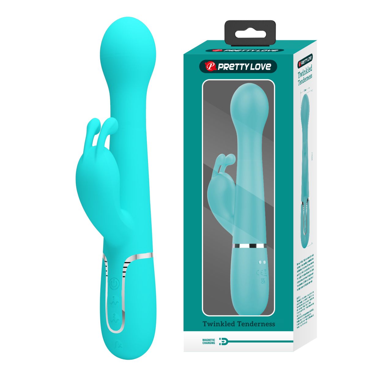 Dejon CYAN – Vibrador rabbit