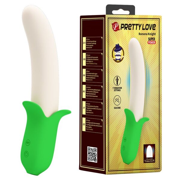 Banana Knight Green - Vibrador clásico