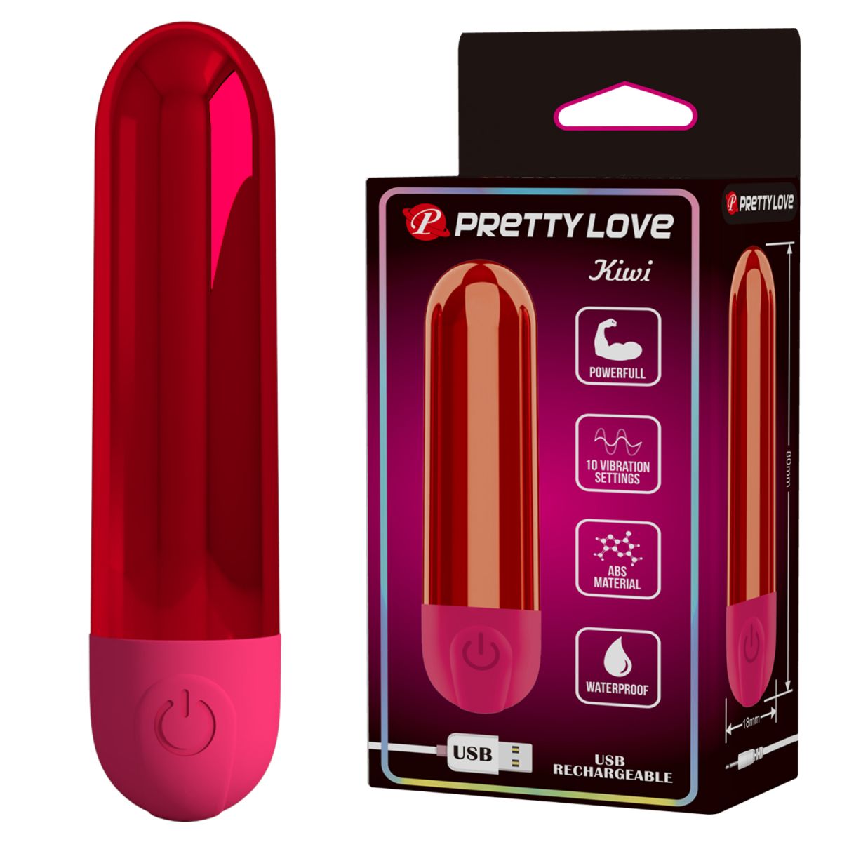 KIWI – Vibrador bala