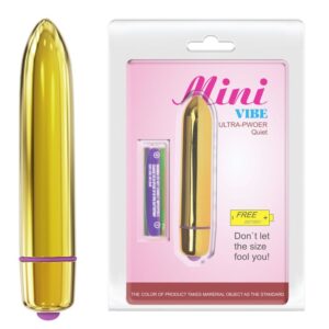 MINI VIBE GOLDEN BULLET - Vibrador bala