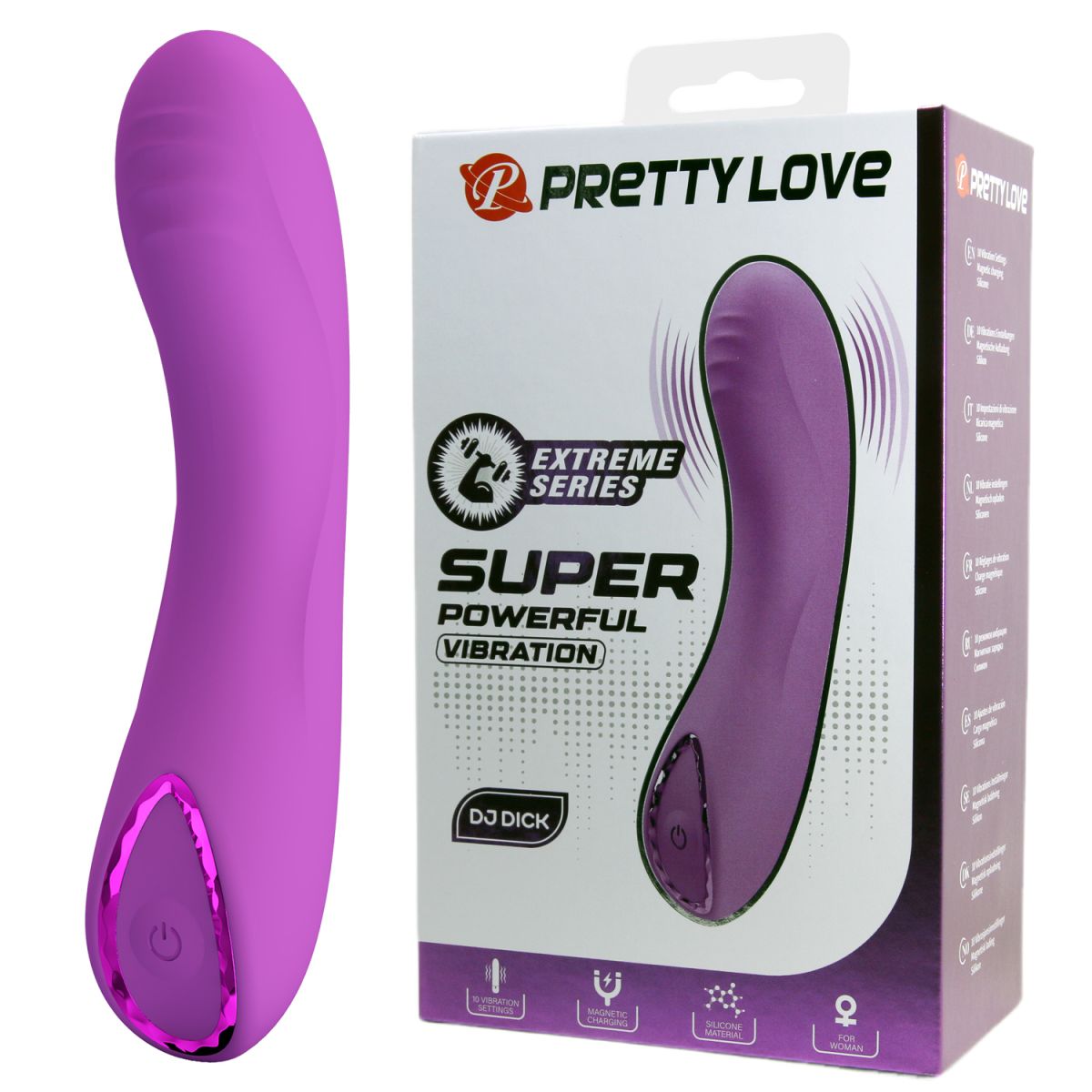 DJ DICK EXTREME SERIES – Vibrador clásico