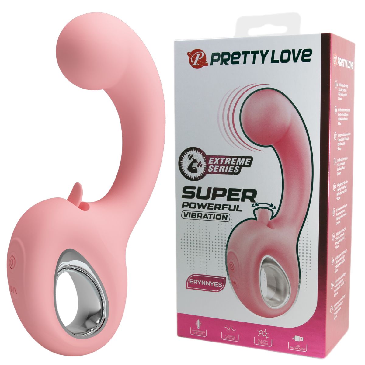 ERYNNYES EXTREME SERIES – Vibrador rabbit