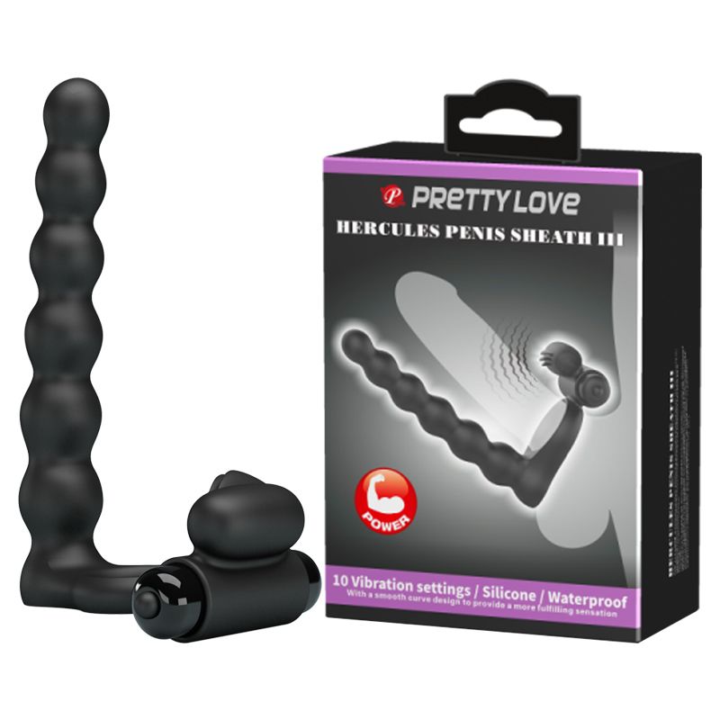 HERCULES PENIS SHEATH III – Vibradores anales