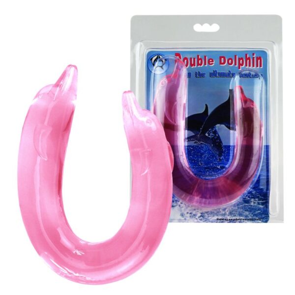 DOUBLE DOLPHIN DONG - Dildos lésbicos