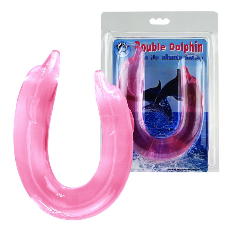 DOUBLE DOLPHIN DONG – Dildos lésbicos