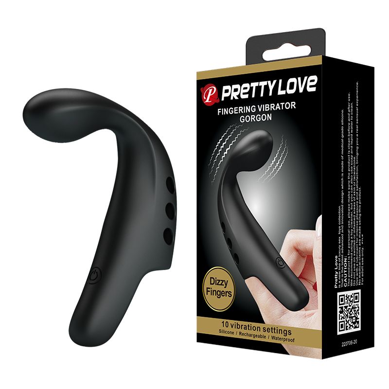 Gorgon Black – Vibrador para dedo