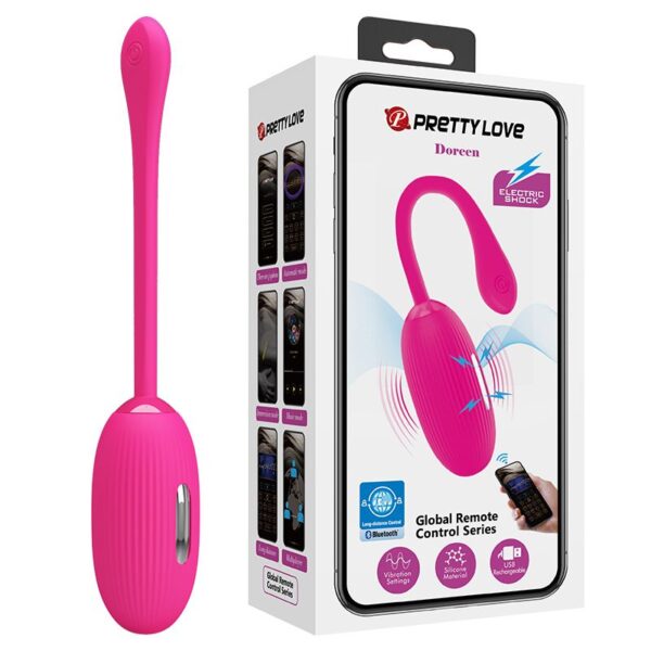 DOREEN MAGENTA Base - Vibrador huevo