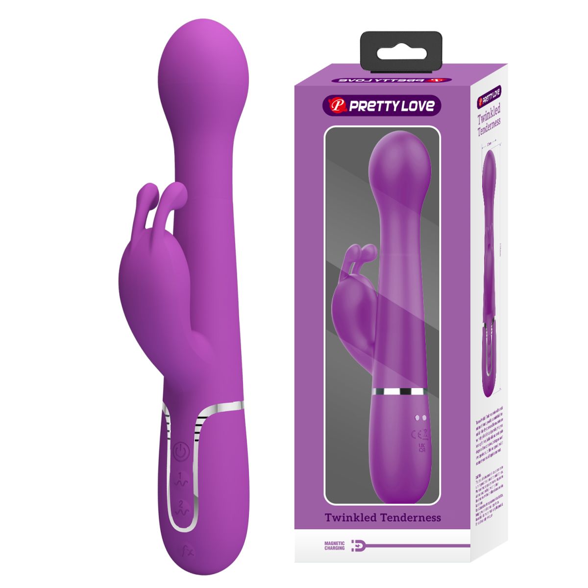 DEJON TWINKLED TENDERNESS PURPLE – Vibrador rabbit