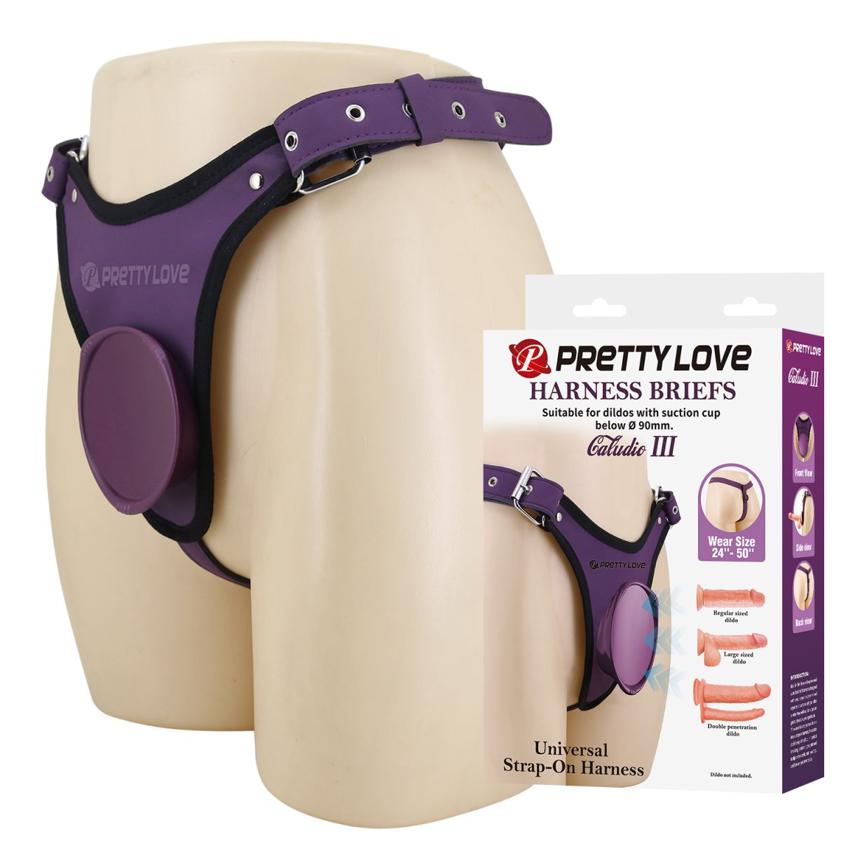 HARNESS BRIEFS CALUDIO III – BDSM