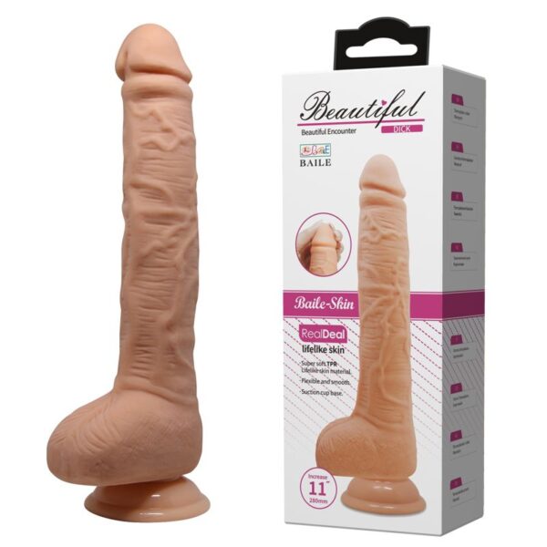BEAUTIFUL ENCOUNTER DICK BEIGE - Dildos realísticos
