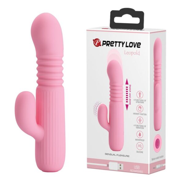 LEOPOLD PINK - Vibrador rabbit