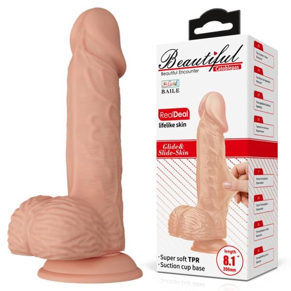BEAUTIFUL CATOBLEPAS BEIGE - Dildos realísticos