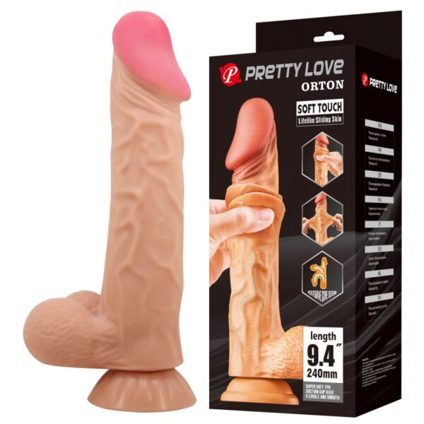 Sliding Skin Orton Clear - Dildos realísticos
