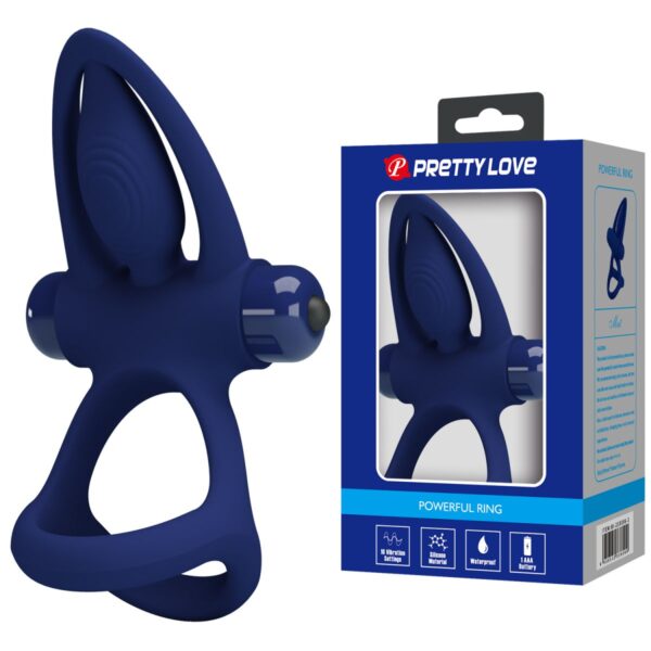 Vibration Cock Ring BLUE - Anillos