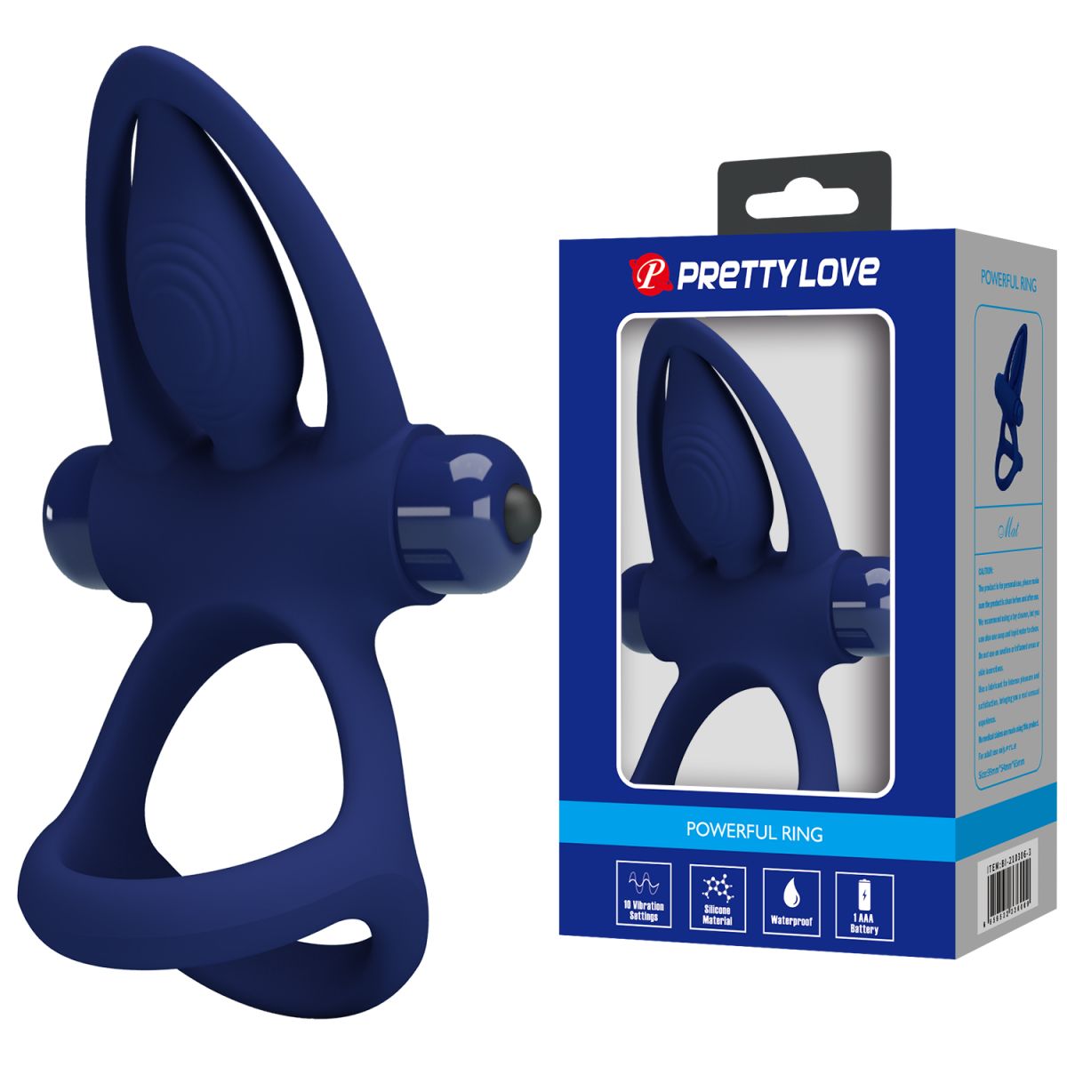 Vibration Cock Ring BLUE – Anillos