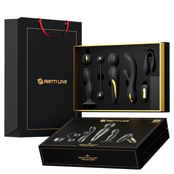 QUEEN LUXURY SET - Vibrador rabbit