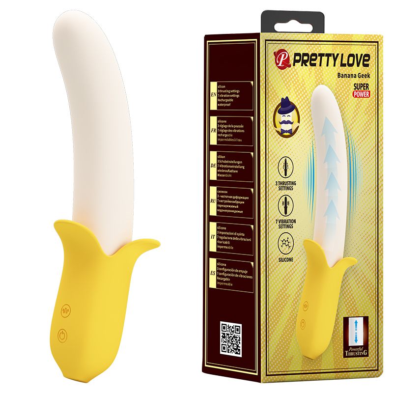 Banana Knight Yellow – Vibrador retractil