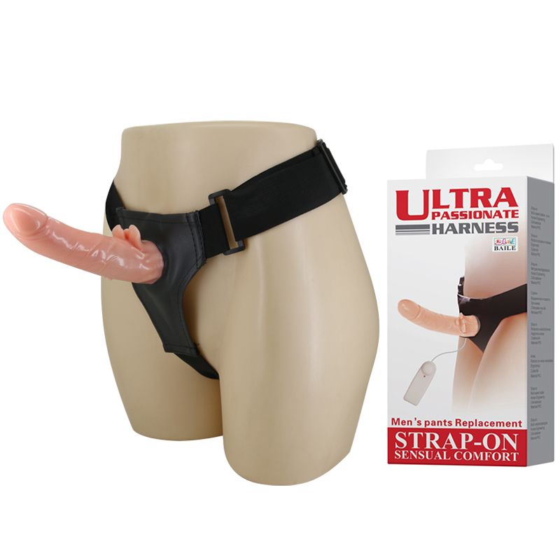 ULTRA PASSIONATE HARNESS VIBRATING – Vibrador lésbico