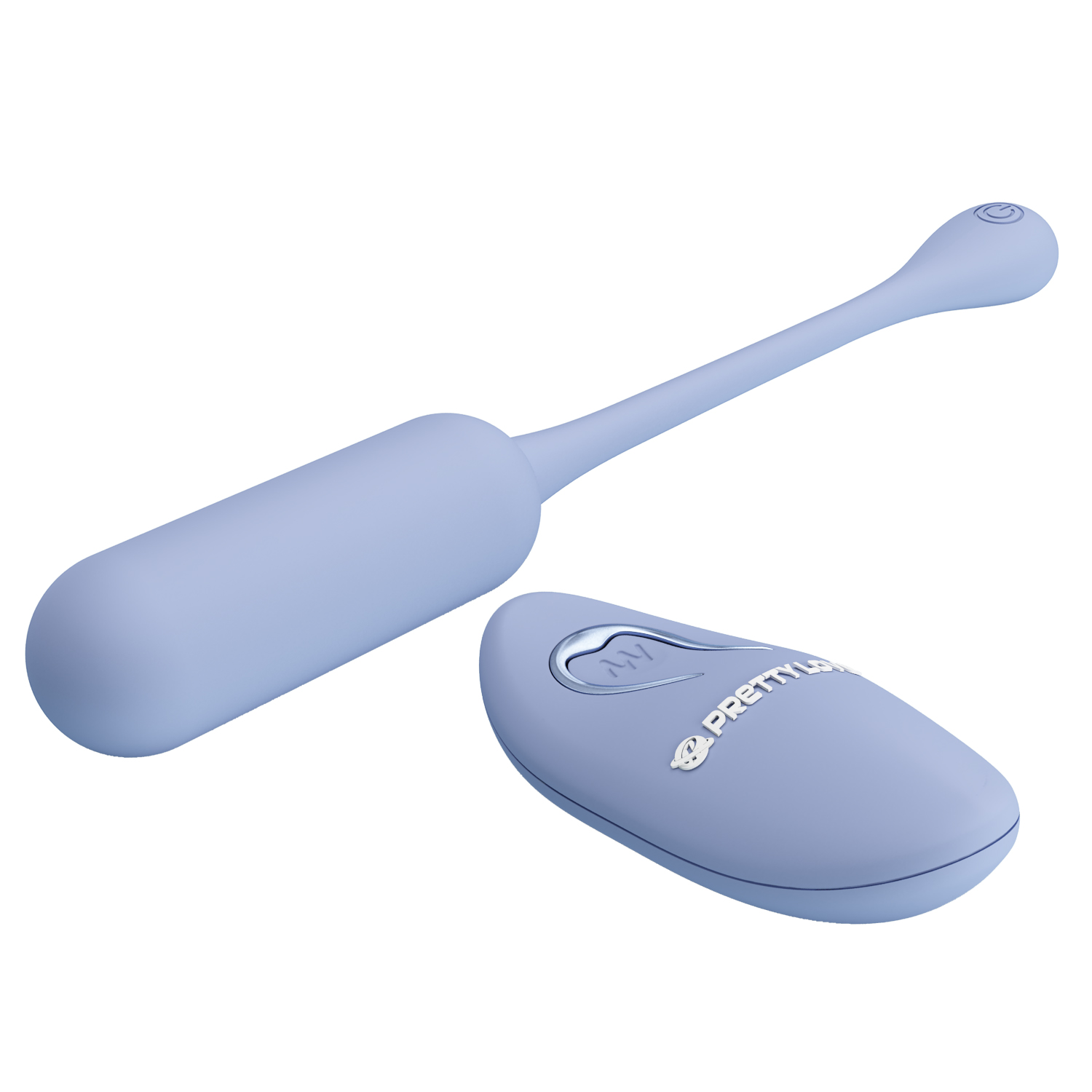 Vibrador huevo con control Lechies celeste Hover