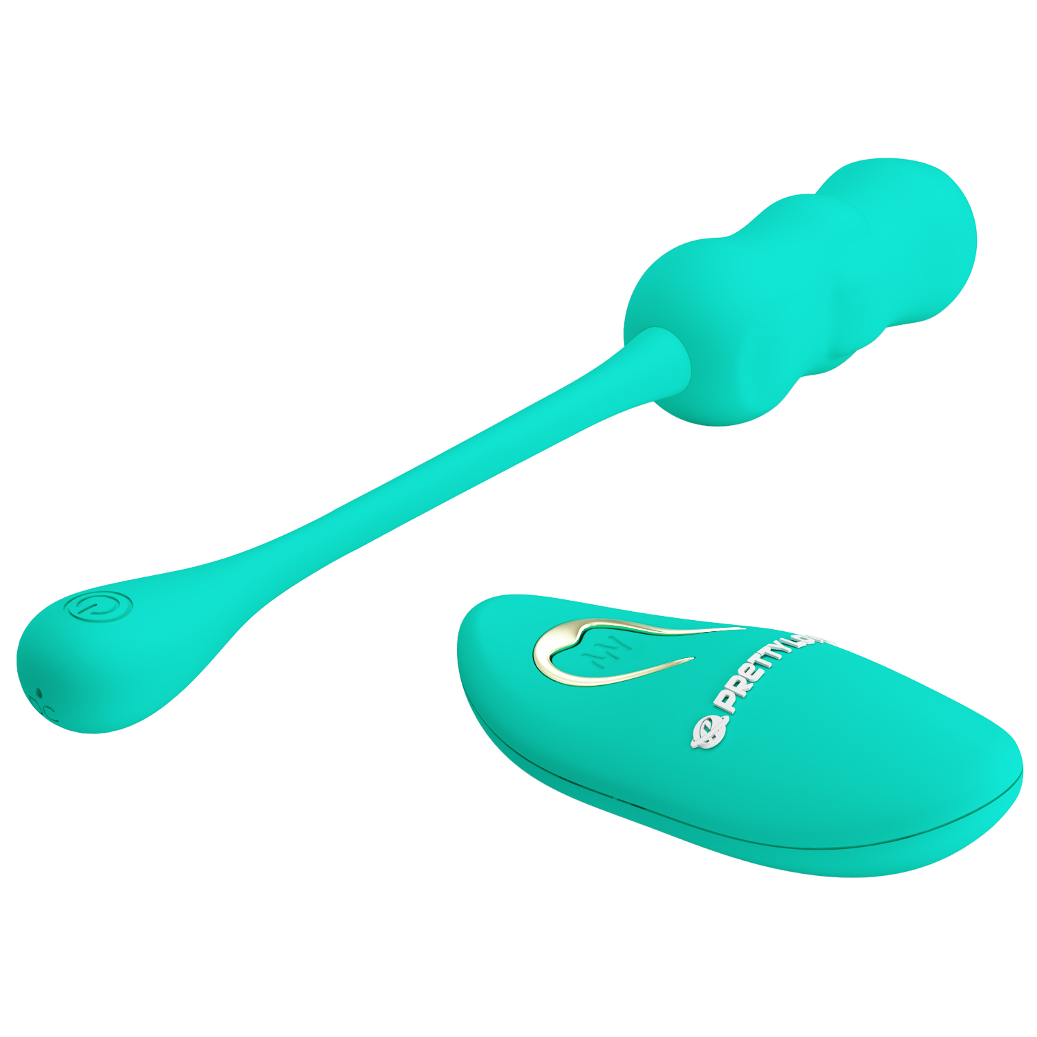 Vibrador huevo con control Leshy verde Hover
