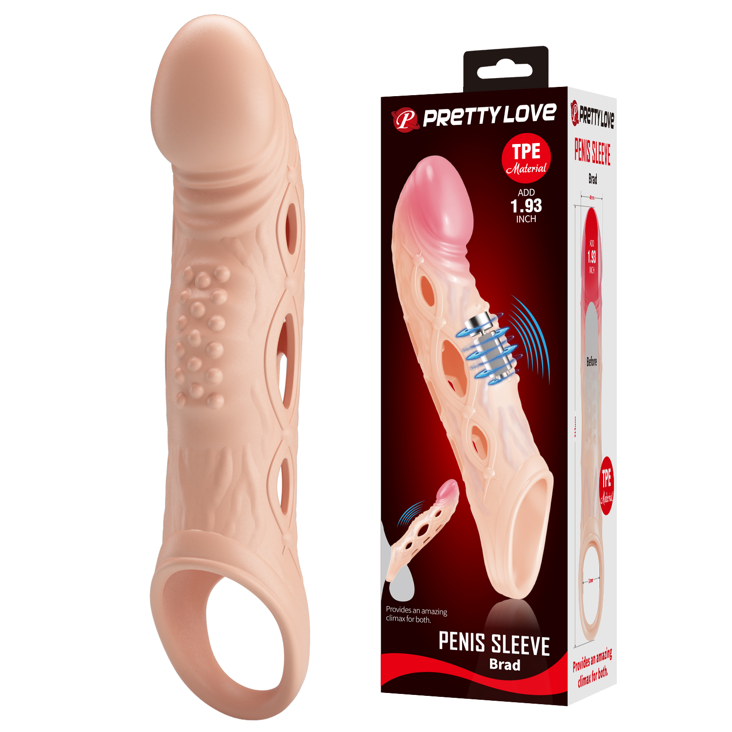 Funda con sujetador y vibración Brad