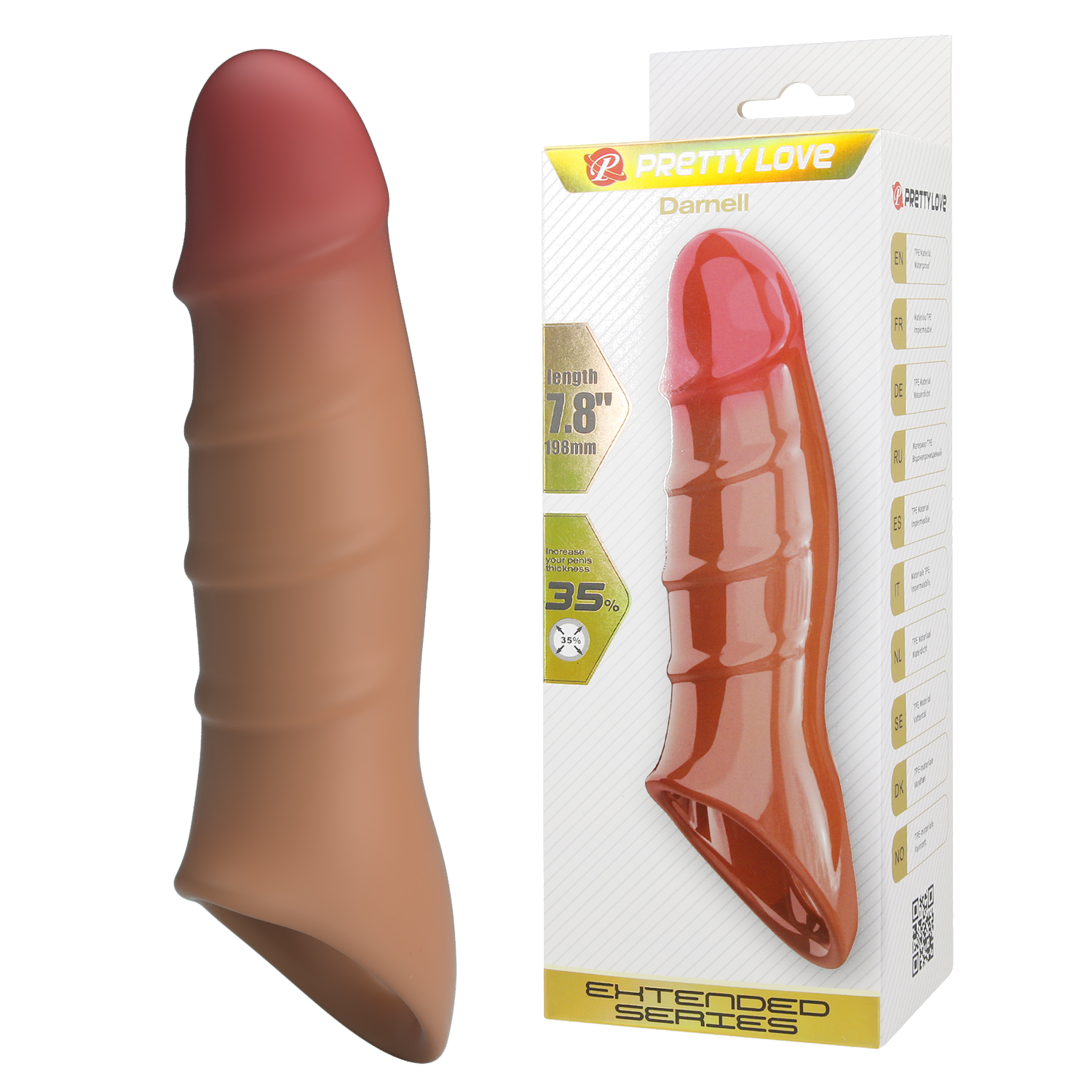 Funda con sujetador Darnell color marrón