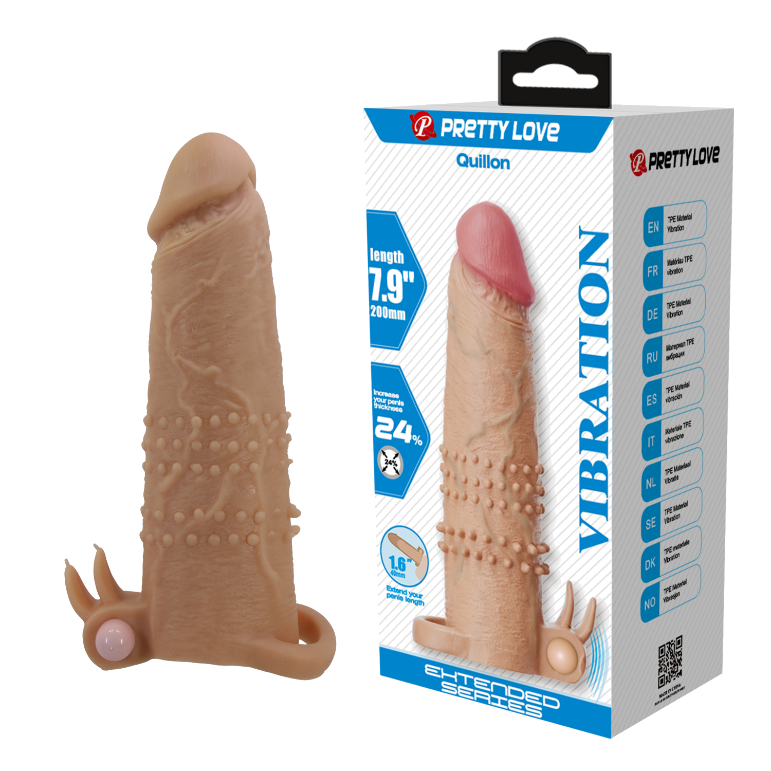 Funda vibrador con sujetador Quillon