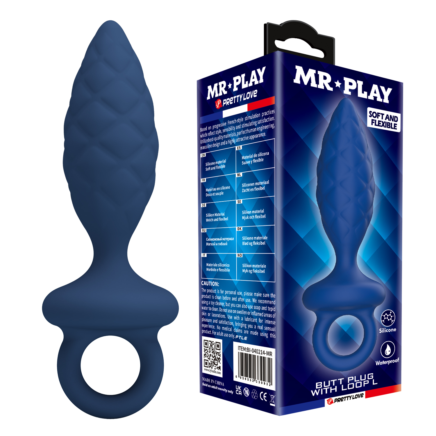 BUTT PLUG  WITH LOOP L