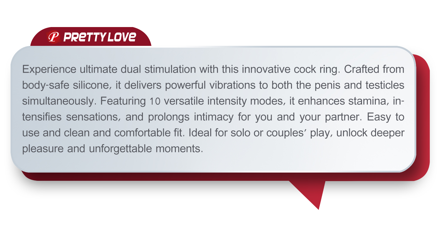 Vibrador para testiculos Quentin Hover