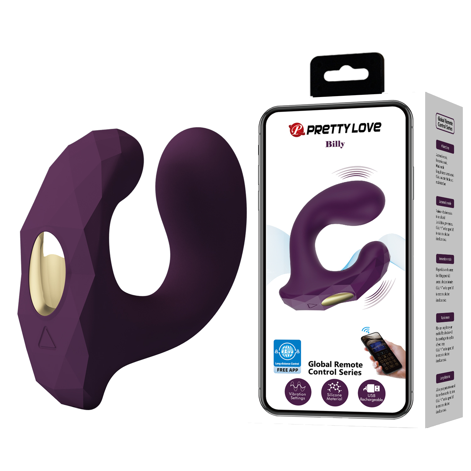Vibrador con app Billy