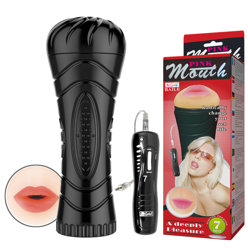 Masturbador con vibrador Pink
