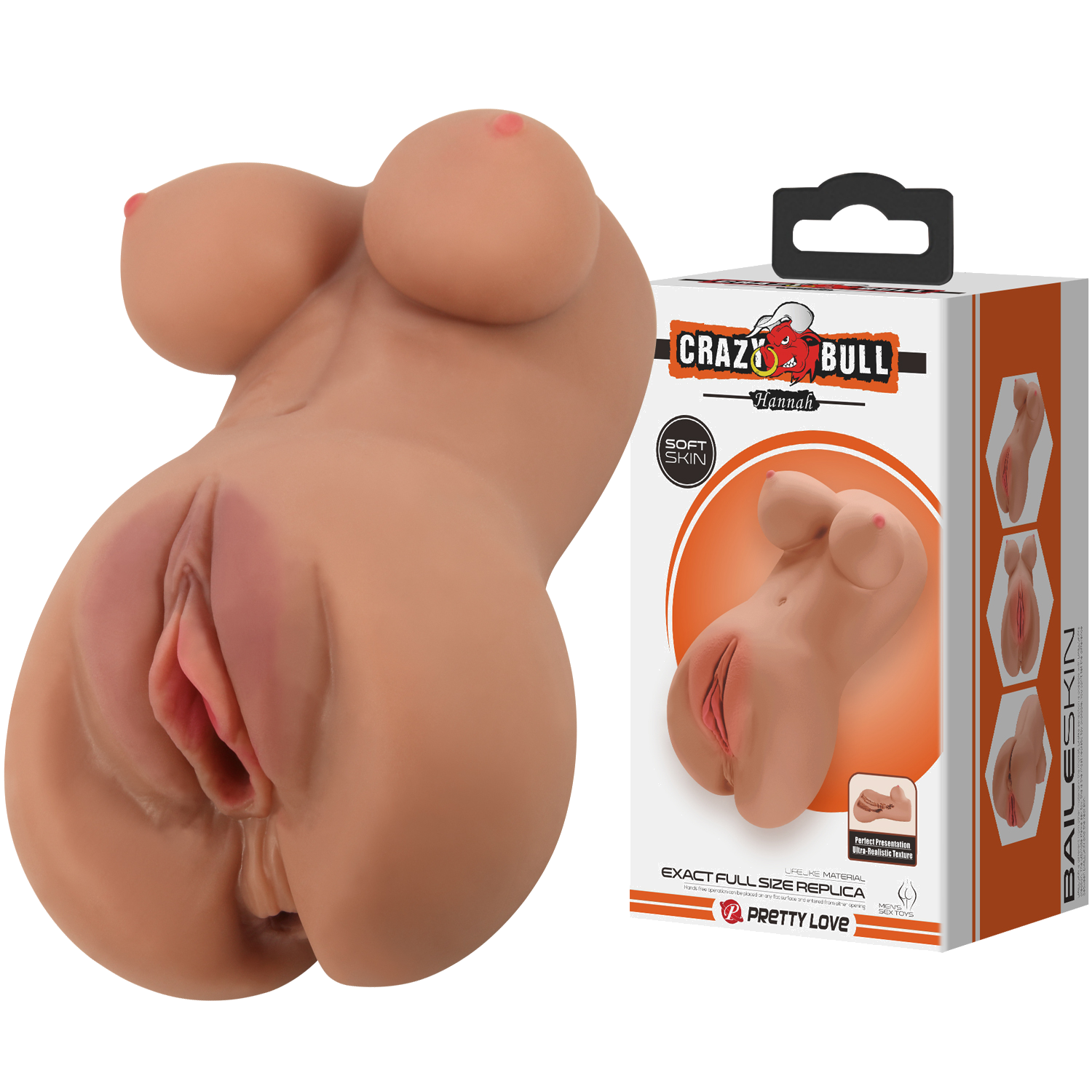 Masturbador torso Hannah