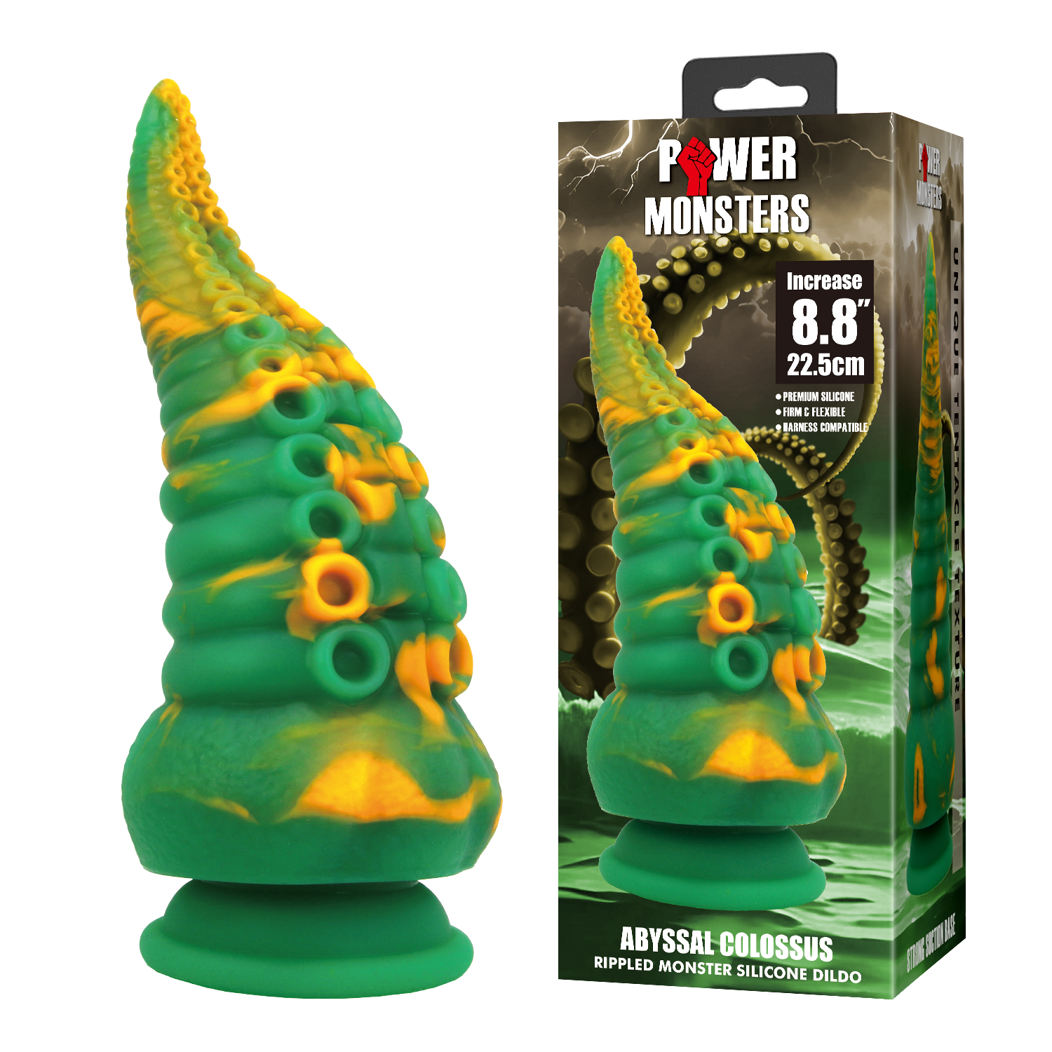 Dildo de fantasia Colossus 22.5 cm