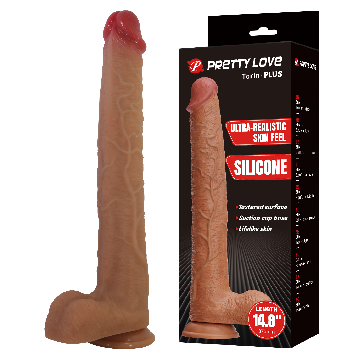 Dildo Realistico Torin 37.5 cm