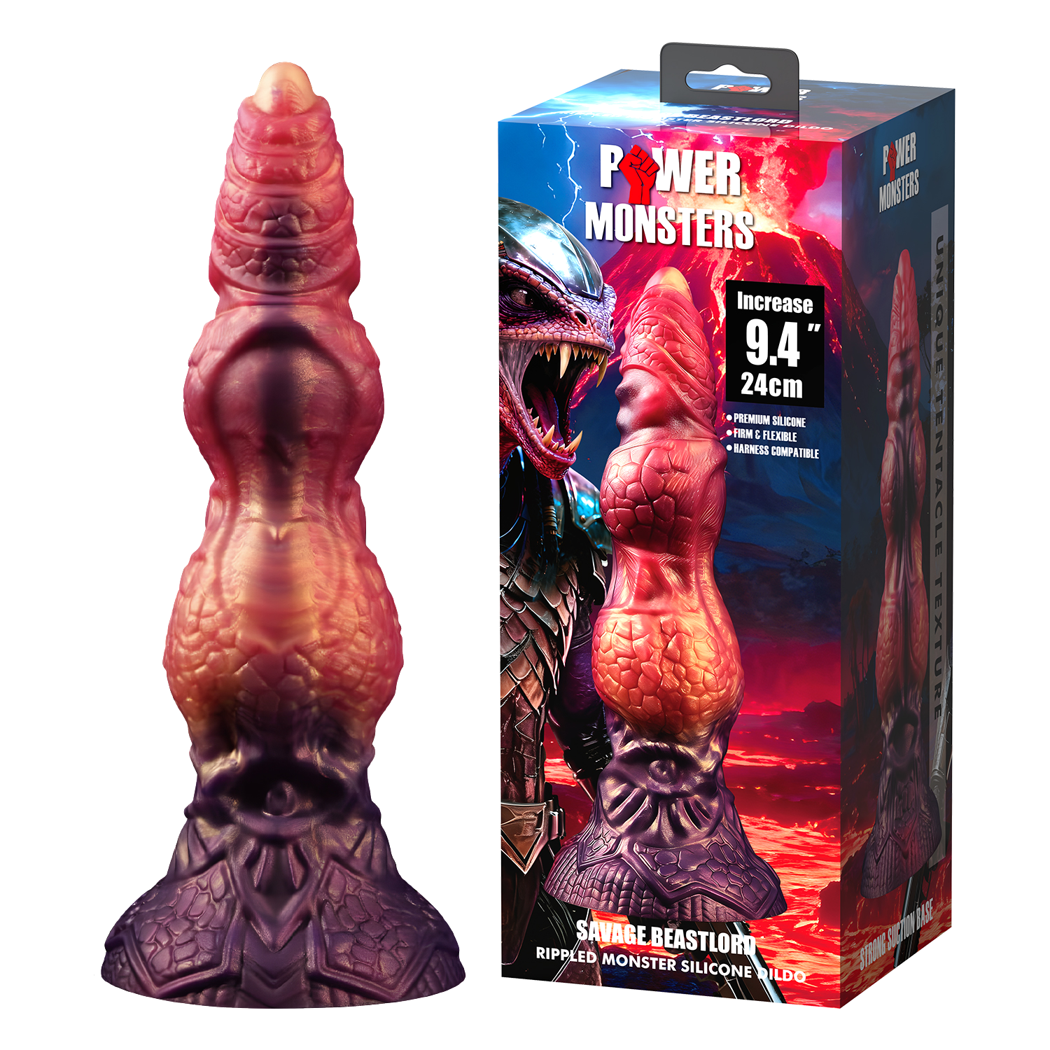 Dildo de fantasia Beastload 24 cm