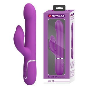 Vibrador rabbit con rotación Falin
