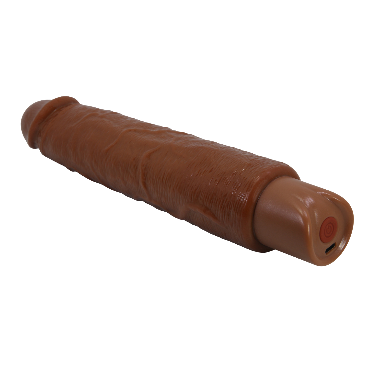 Vibrador realista recargable Soren color marrón Hover