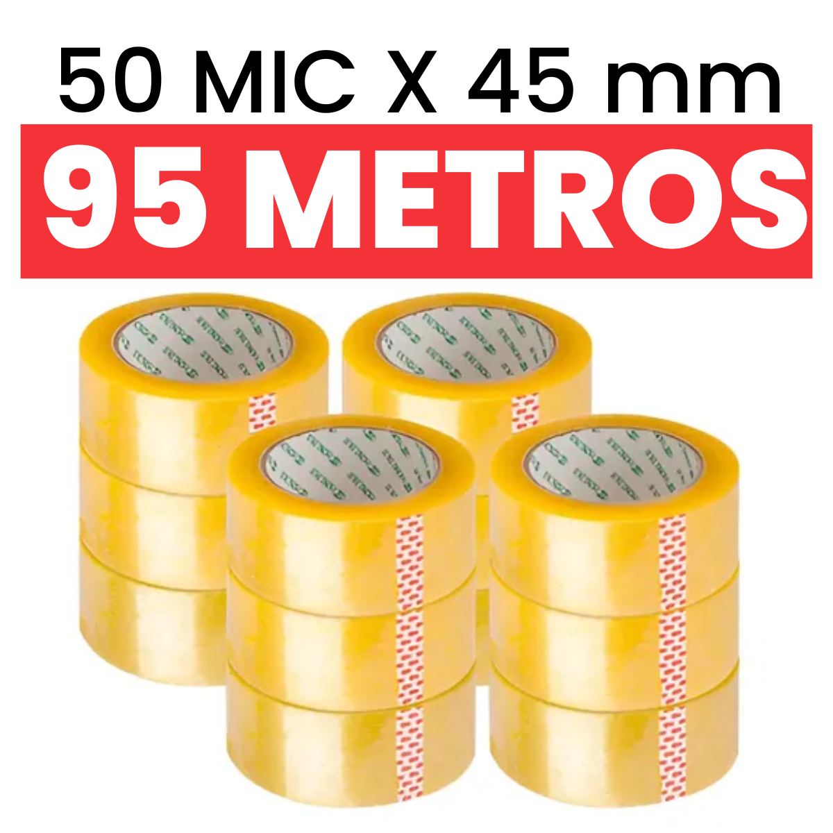 CINTA EMBALAJE DE 95 MTS POR 45MM