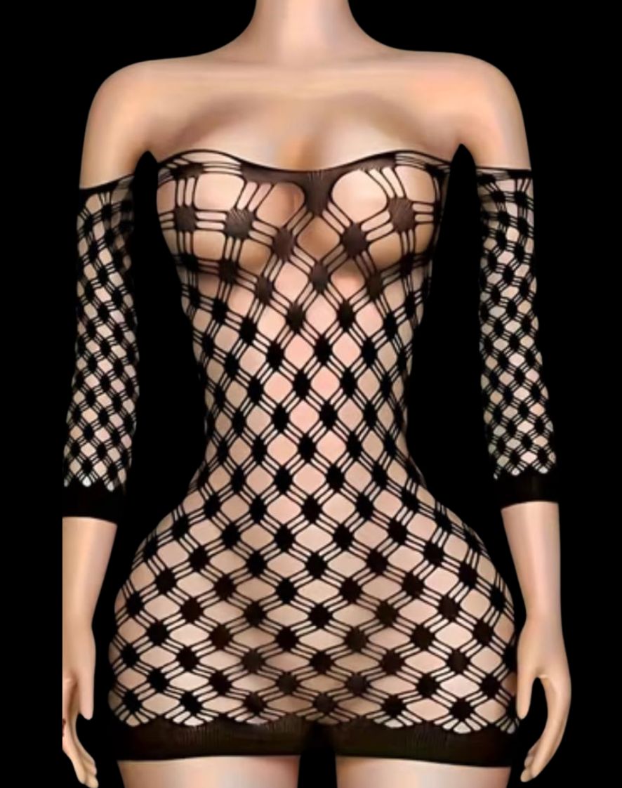 VESTIDO MALLA